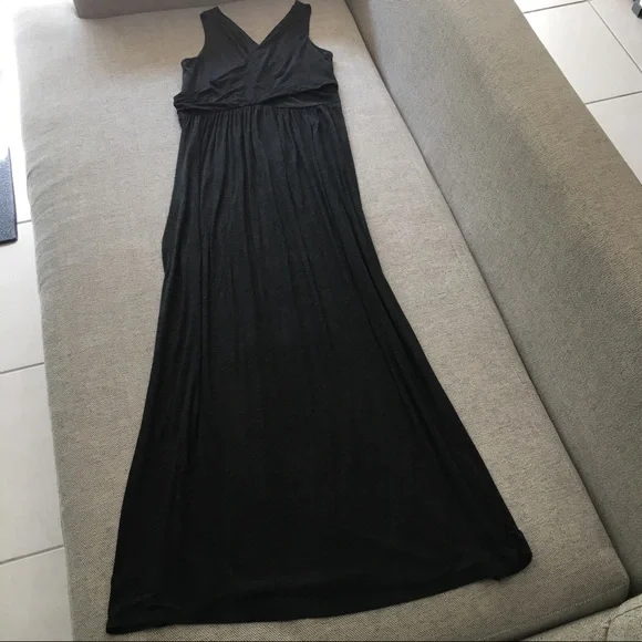 Loft heather gray maxi dress - Picture 5 of 8